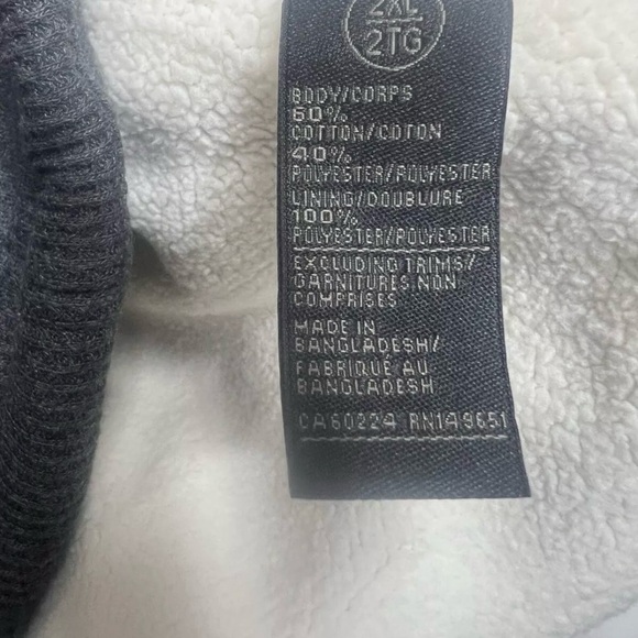 Buffalo David Bitton Steel Waffle Knit Jacket Sherpa Lined XXL Gray New - Picture 5 of 5